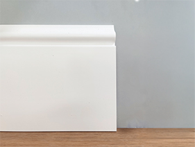 Fabricación de rodapies lacado